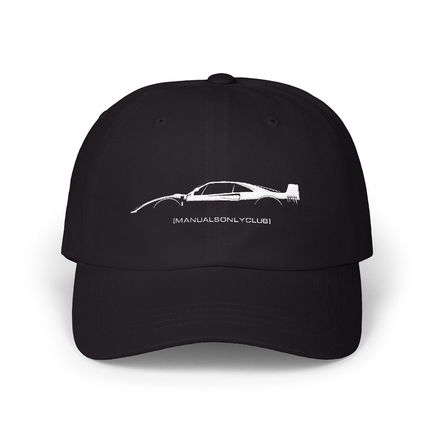 Manuals Only Club Retro Exotic Car Hat