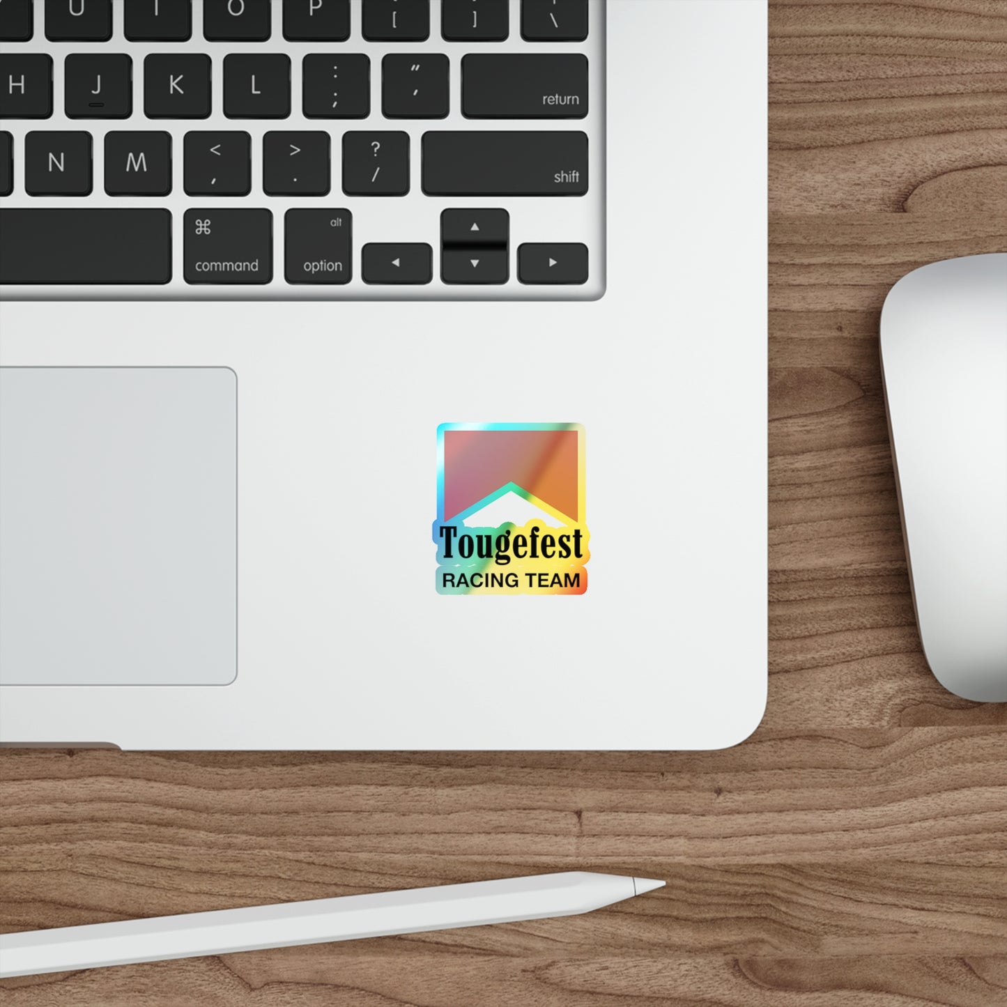 Tougefest Racing Team | Holographic Die-Cut Racing Stickers