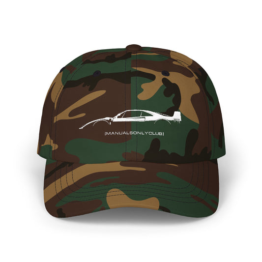 Manuals Only Club Retro Exotic Car Hat