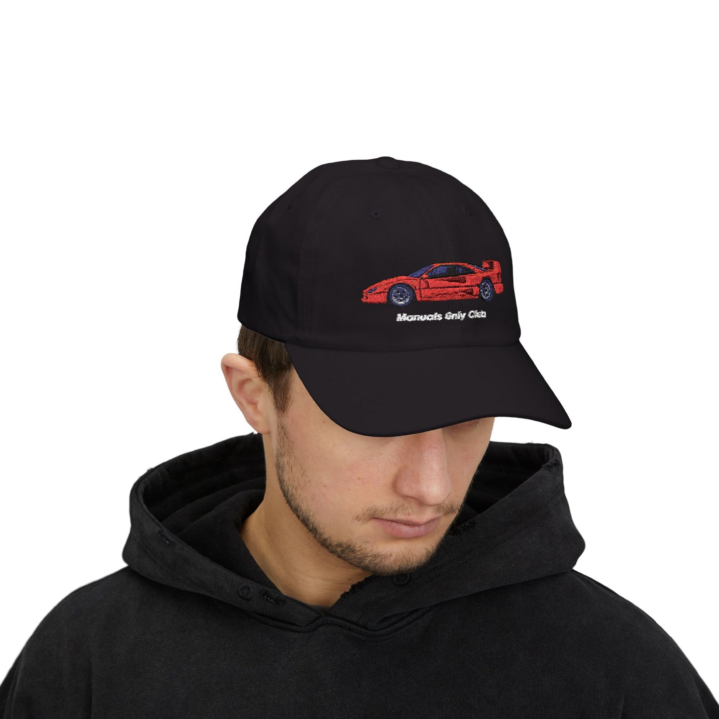 Manuals Only Club Retro Exotic Car Hat