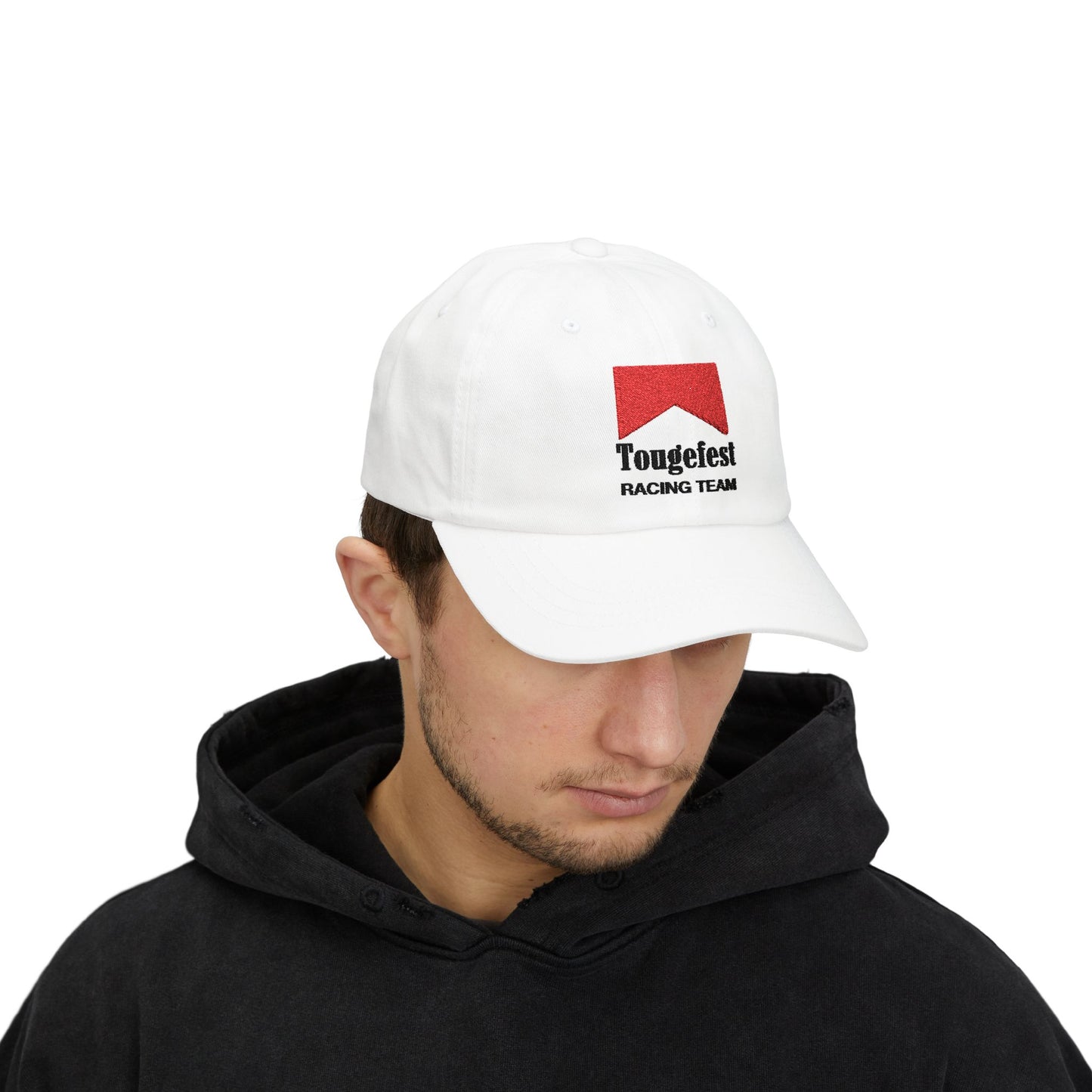 Classic Dad Hat - Tougefest Racing Team Black Font
